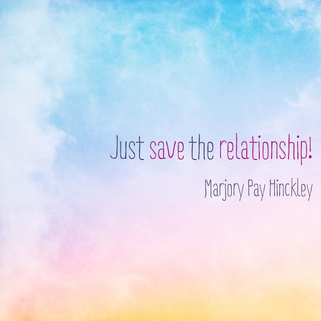 Just save the relationship