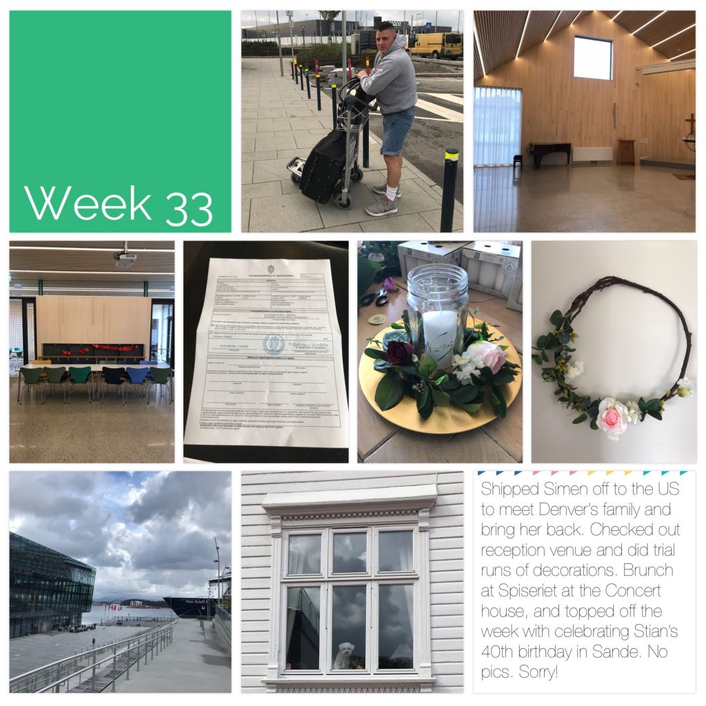 Weekly picture collage week 33