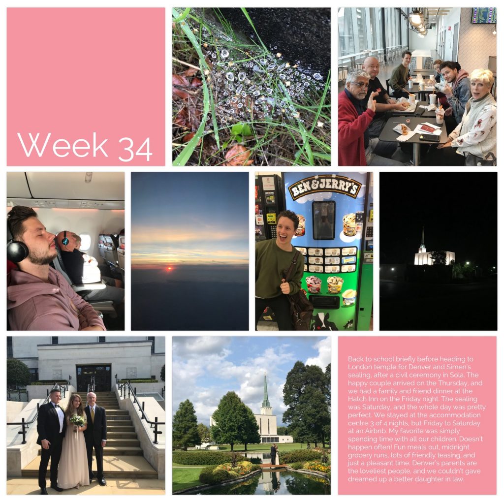 Weekly picture collage week 34